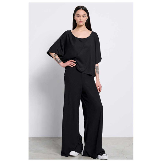 Bodytalk Γυναικείο παντελόνι Loose Goffre Pants